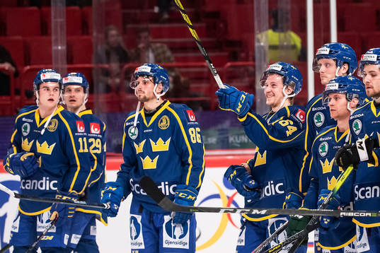 Samuel Fagemo, Sebastian Strandberg, Mathias Bromé and
