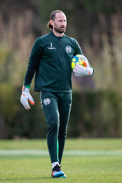 Hammarbys målvakt Johan Wiland
