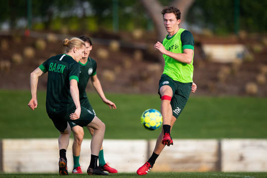 Hammarbys Gustav Ludwigson och Kalle Björklund
