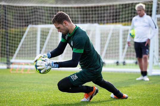 Hammarbys målvakt Davor Blazevic
