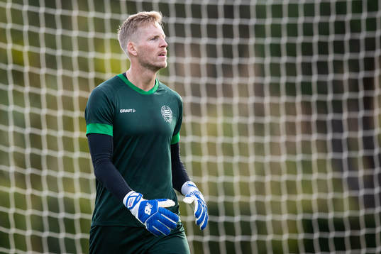Hammarbys provspelande målvakt David Ousted