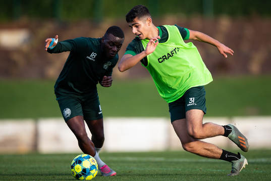 Hammarbys Filston Mawana och Aimar Sher