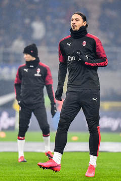 Zlatan Ibrahimovic of Milan