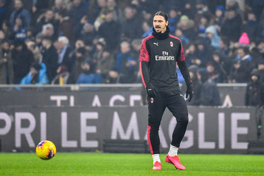 Zlatan Ibrahimovic of Milan