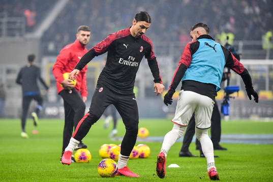 Zlatan Ibrahimovic of Milan