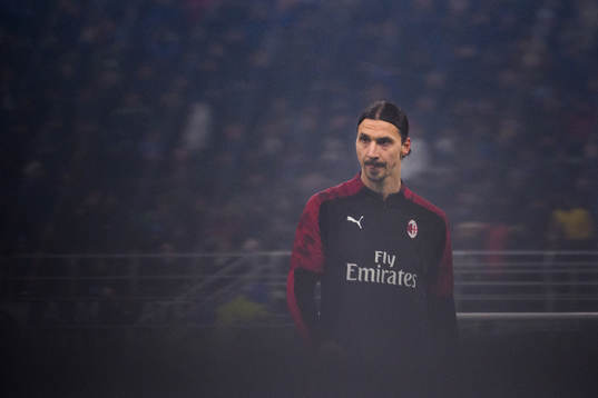 Zlatan Ibrahimovic of Milan