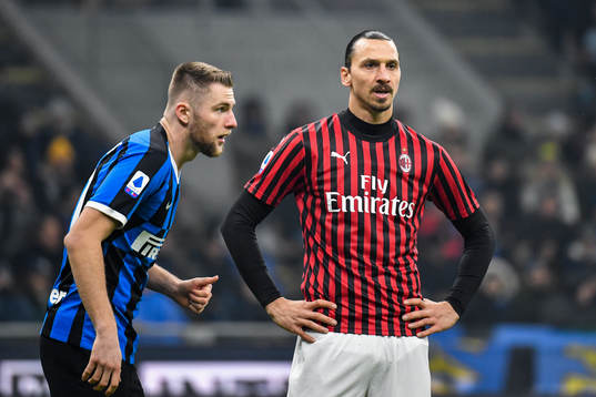 Zlatan Ibrahimovic of Milan