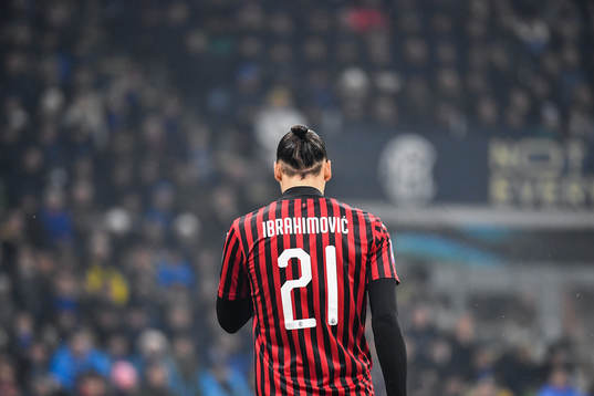 Zlatan Ibrahimovic of Milan