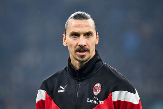 Zlatan Ibrahimovic of Milan