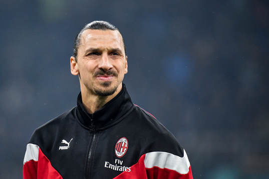 Zlatan Ibrahimovic of Milan