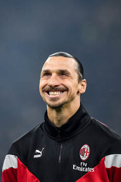 Zlatan Ibrahimovic of Milan