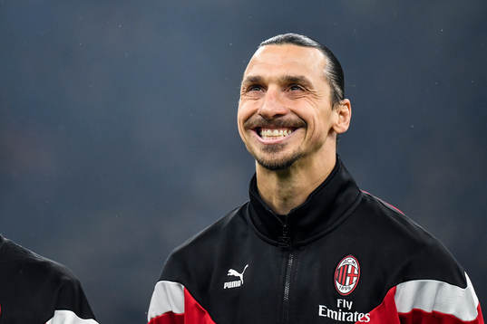Zlatan Ibrahimovic of Milan