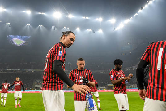 Zlatan Ibrahimovic of Milan