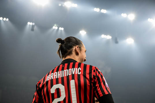 Zlatan Ibrahimovic of Milan