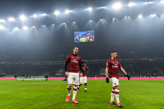 Zlatan Ibrahimovic of Milan