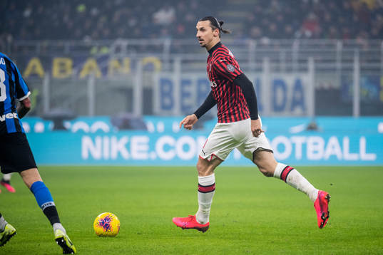 Zlatan Ibrahimovic of Milan