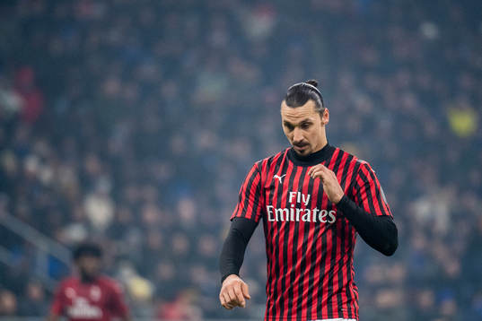Zlatan Ibrahimovic of Milan