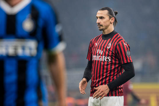 Zlatan Ibrahimovic of Milan