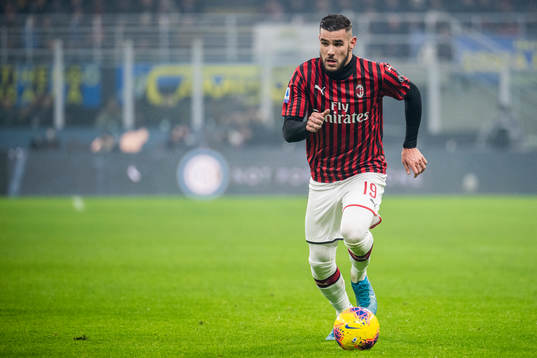 Theo Hernandez of Milan