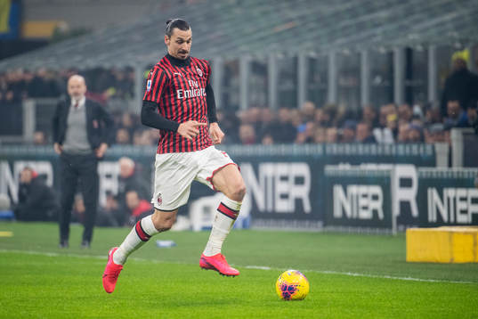 Zlatan Ibrahimovic of Milan