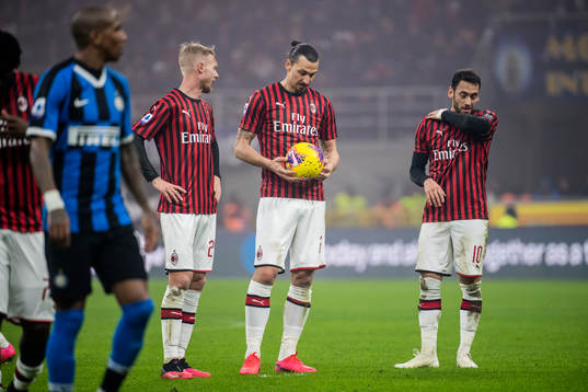 Zlatan Ibrahimovic of Milan