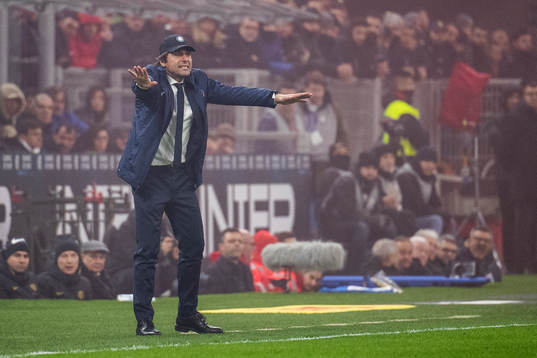 head coach Antonio Conte of Inter