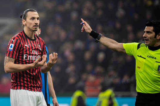 Zlatan Ibrahimovic of Milan