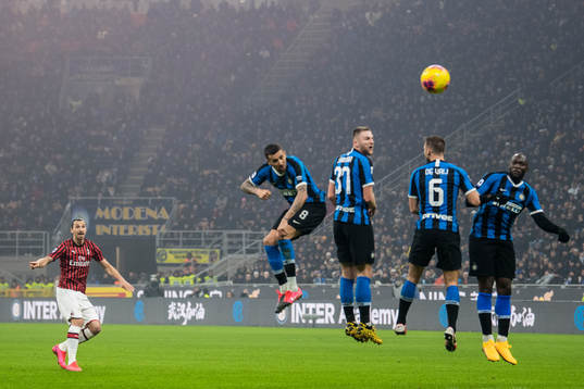 Zlatan Ibrahimovic of Milan