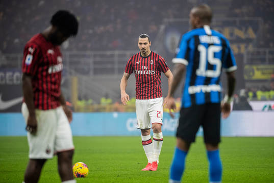 Zlatan Ibrahimovic of Milan
