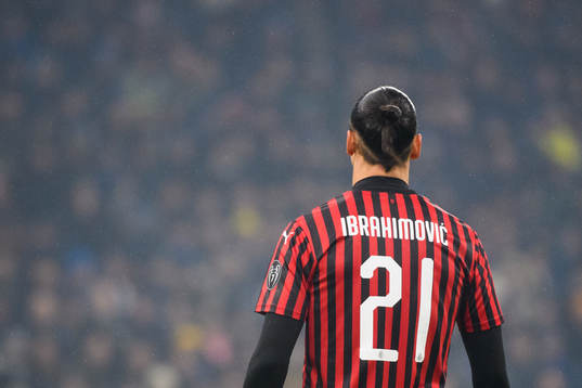 Zlatan Ibrahimovic of Milan