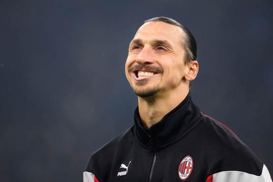 Zlatan Ibrahimovic of Milan