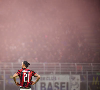 Zlatan Ibrahimovic of Milan