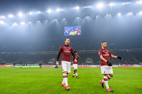 Zlatan Ibrahimovic of Milan