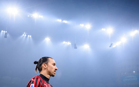 Zlatan Ibrahimovic of Milan
