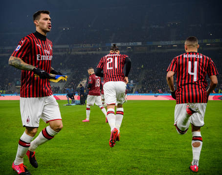 Zlatan Ibrahimovic of Milan