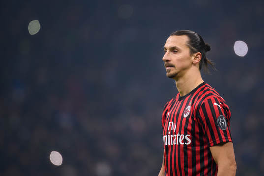 Zlatan Ibrahimovic of Milan