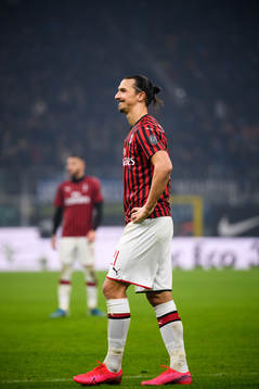 Zlatan Ibrahimovic of Milan