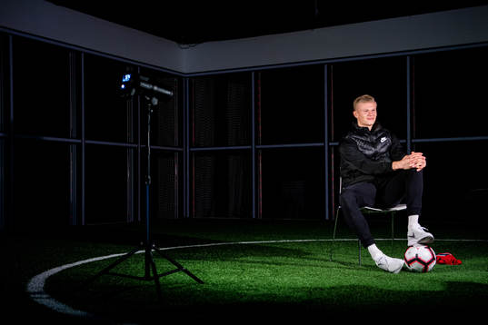 Erling Braut Haaland of the Norwegian national football team