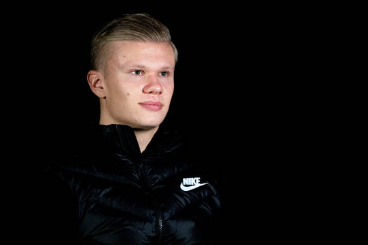 Erling Braut Haaland of the Norwegian national football team