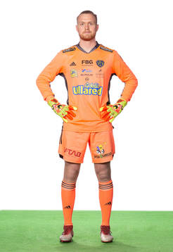 Falkenbergs målvakt Tim Erlandsson