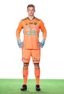 Falkenbergs målvakt Johan Brattberg