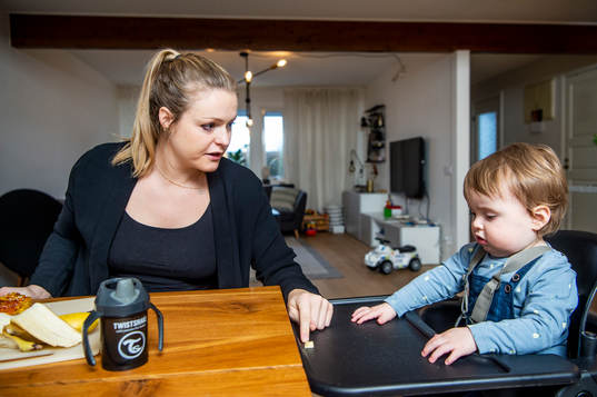 Hilda Carlén var landslagsmålvakt i fotboll men valde