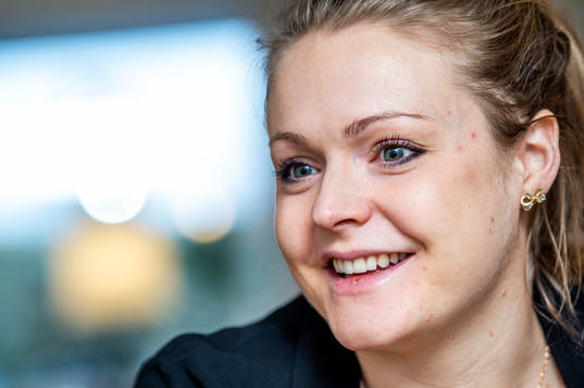 Hilda Carlén var landslagsmålvakt i fotboll men valde