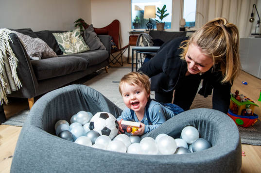 Hilda Carlén var landslagsmålvakt i fotboll men valde