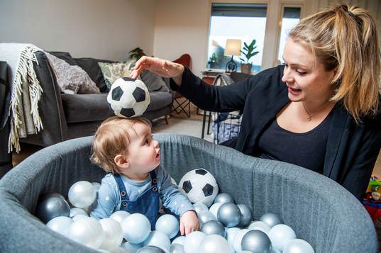 Hilda Carlén var landslagsmålvakt i fotboll men valde