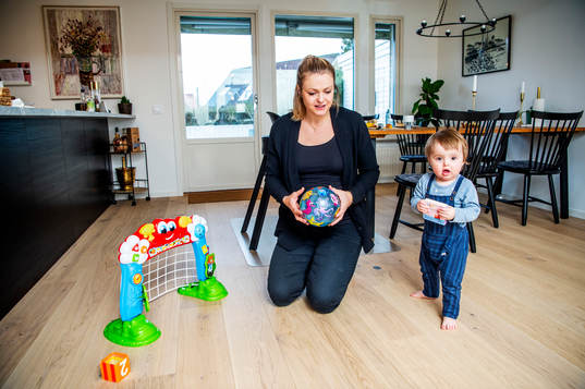 Hilda Carlén var landslagsmålvakt i fotboll men valde