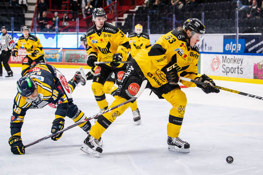 Södertäljes Andreas Hjelm och Västerås Anthon Eriksson