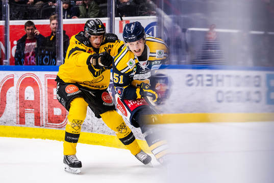Västerås Jimmie Jansson och Södertäljes Filip Ahl