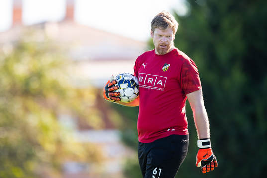 Häckens målvaktstränare Christoffer Källqvist