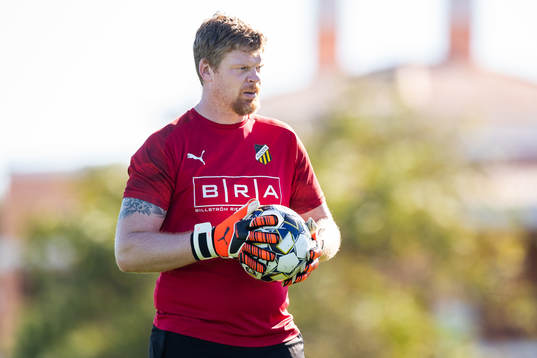 Häckens målvaktstränare Christoffer Källqvist